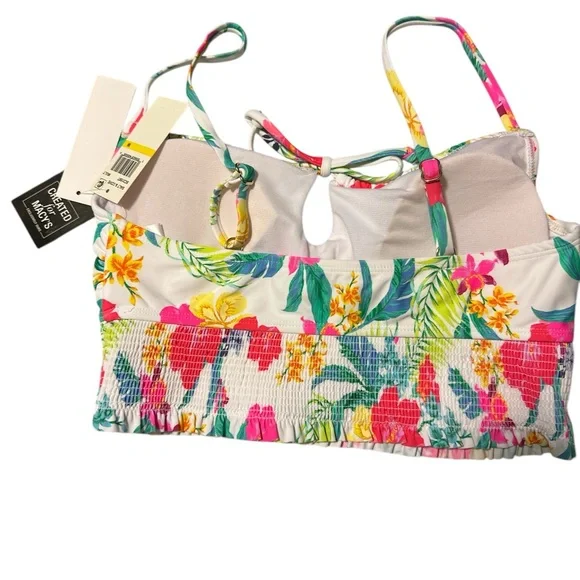 Salt & Cove Floral Print Women's Top - Picture 2 of 6